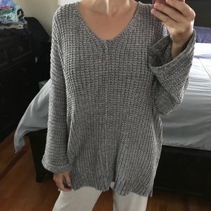 • RP • Desiredcloset Grey Chenille Sweater M/L